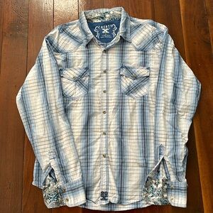Men’s Long Sleeve Pearl Snap Shirt